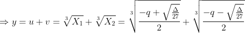 Cách giải phương trình bậc 3 tổng quát Gif