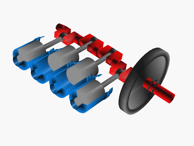 Velocity and Acceleration of a Piston